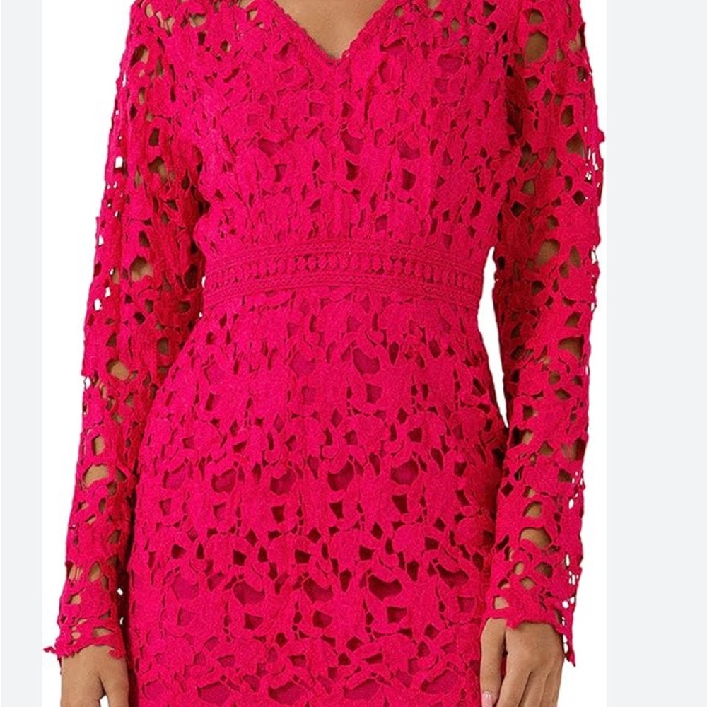 Endless Rose Pink Bell Sleeve Sheath Dress